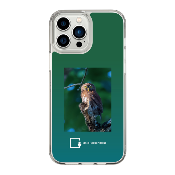 スリムプロテクションケース［ Green Future Project - Ferruginous Pygmy Owl ］