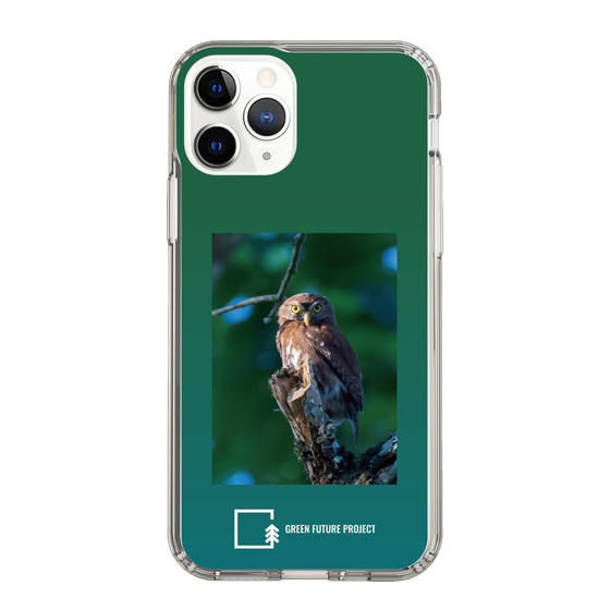 スリムプロテクションケース［ Green Future Project - Ferruginous Pygmy Owl ］