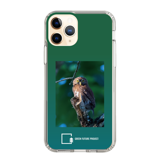 スリムプロテクションケース［ Green Future Project - Ferruginous Pygmy Owl ］