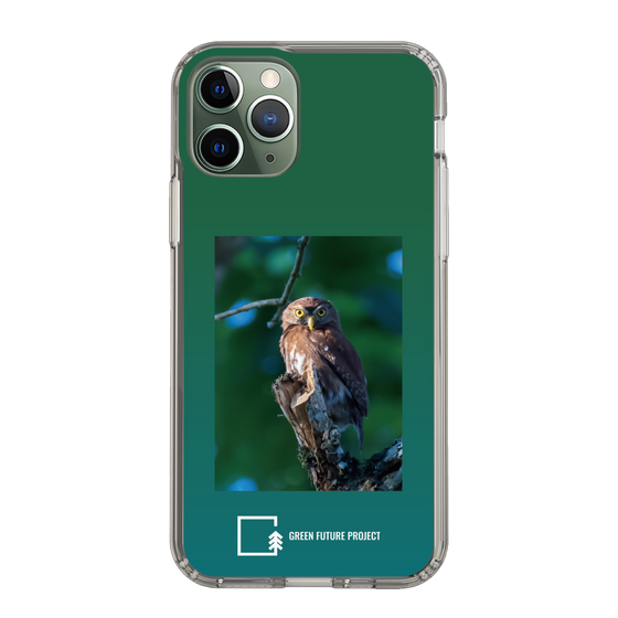 スリムプロテクションケース［ Green Future Project - Ferruginous Pygmy Owl ］