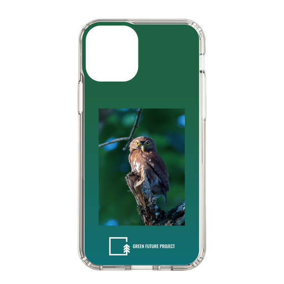 スリムプロテクションケース［ Green Future Project - Ferruginous Pygmy Owl ］