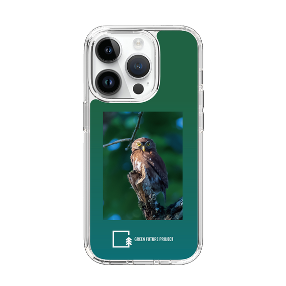 スリムプロテクションケース［ Green Future Project - Ferruginous Pygmy Owl ］