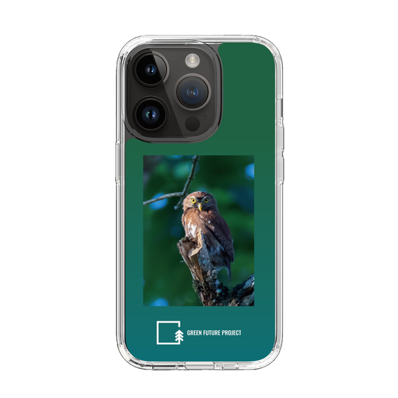 スリムプロテクションケース［ Green Future Project - Ferruginous Pygmy Owl ］