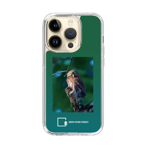 スリムプロテクションケース［ Green Future Project - Ferruginous Pygmy Owl ］