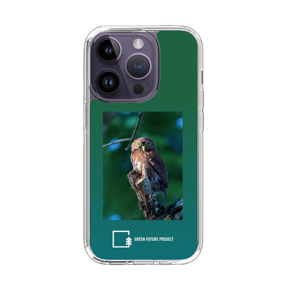 スリムプロテクションケース［ Green Future Project - Ferruginous Pygmy Owl ］