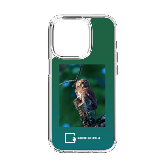 スリムプロテクションケース［ Green Future Project - Ferruginous Pygmy Owl ］