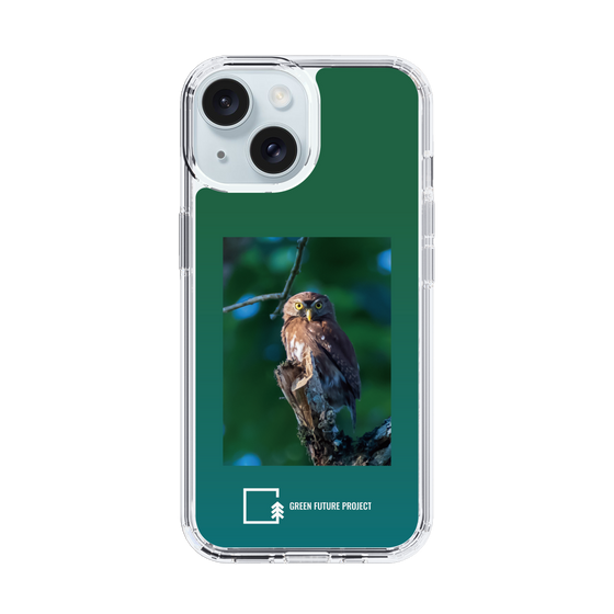スリムプロテクションケース［ Green Future Project - Ferruginous Pygmy Owl ］