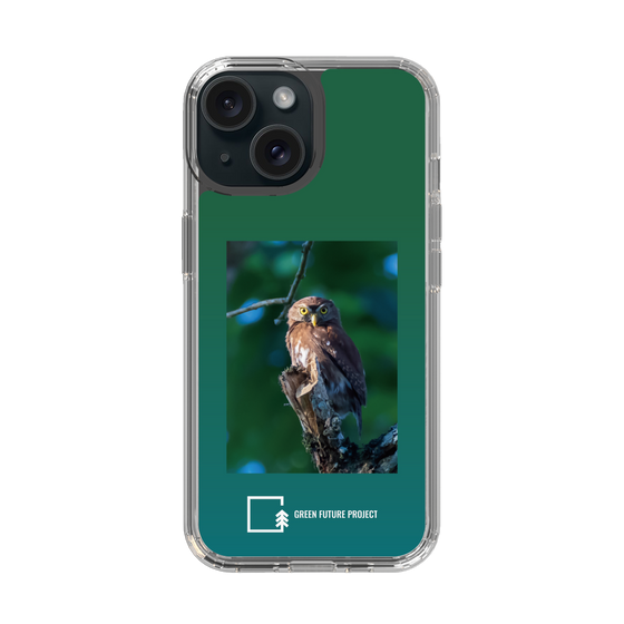 スリムプロテクションケース［ Green Future Project - Ferruginous Pygmy Owl ］