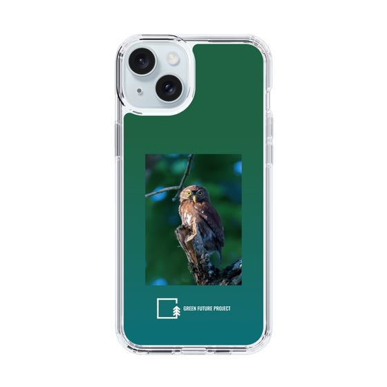 スリムプロテクションケース［ Green Future Project - Ferruginous Pygmy Owl ］