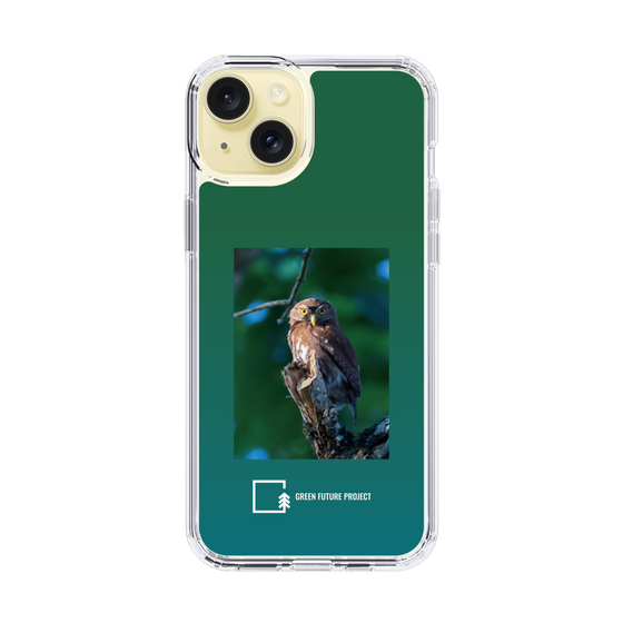 スリムプロテクションケース［ Green Future Project - Ferruginous Pygmy Owl ］
