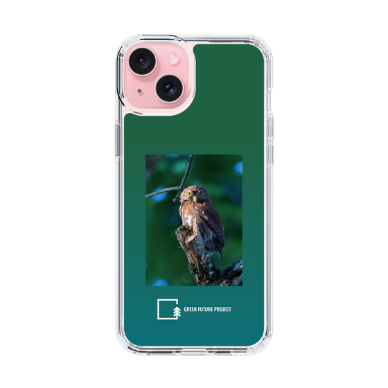 スリムプロテクションケース［ Green Future Project - Ferruginous Pygmy Owl ］