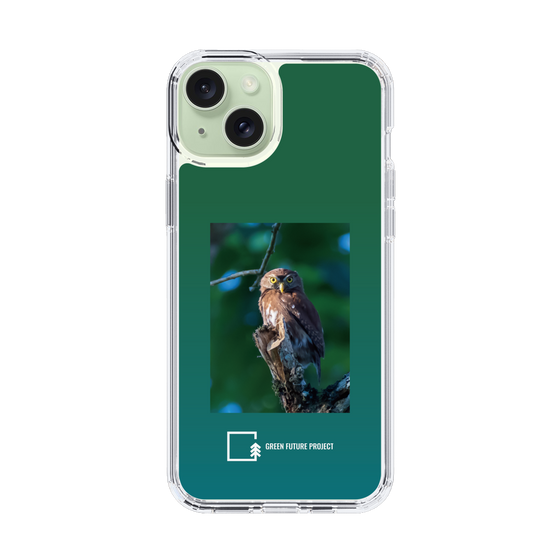 スリムプロテクションケース［ Green Future Project - Ferruginous Pygmy Owl ］