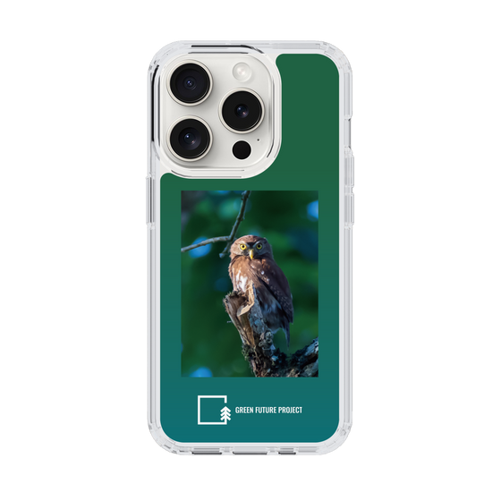 スリムプロテクションケース［ Green Future Project - Ferruginous Pygmy Owl ］