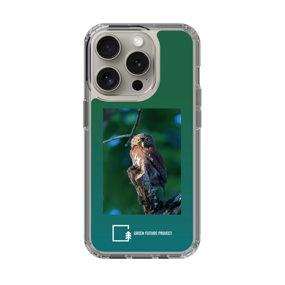 スリムプロテクションケース［ Green Future Project - Ferruginous Pygmy Owl ］