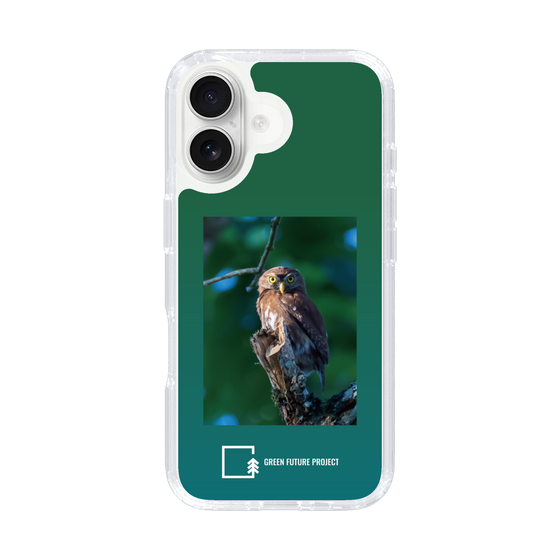 スリムプロテクションケース［ Green Future Project - Ferruginous Pygmy Owl ］