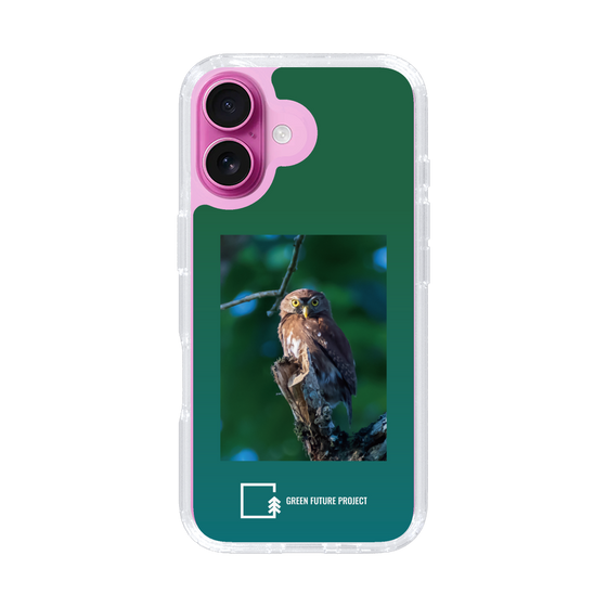スリムプロテクションケース［ Green Future Project - Ferruginous Pygmy Owl ］