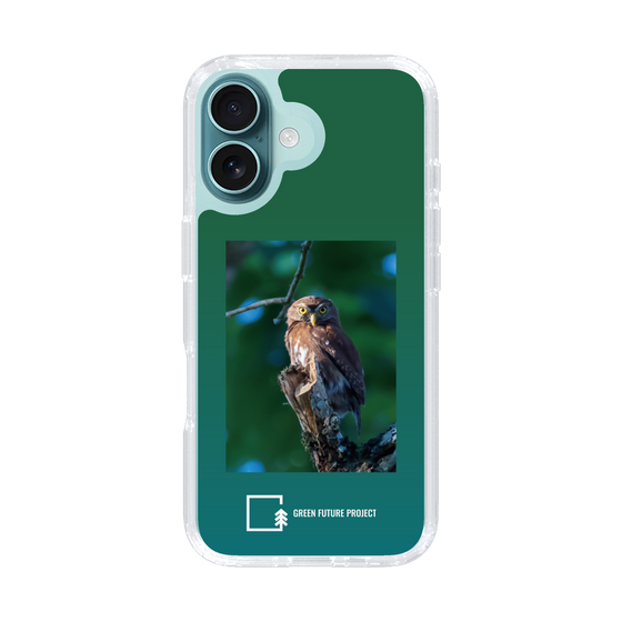 スリムプロテクションケース［ Green Future Project - Ferruginous Pygmy Owl ］