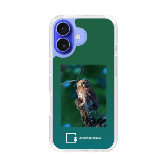 スリムプロテクションケース［ Green Future Project - Ferruginous Pygmy Owl ］