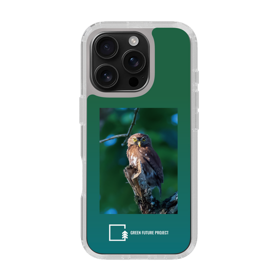 スリムプロテクションケース［ Green Future Project - Ferruginous Pygmy Owl ］