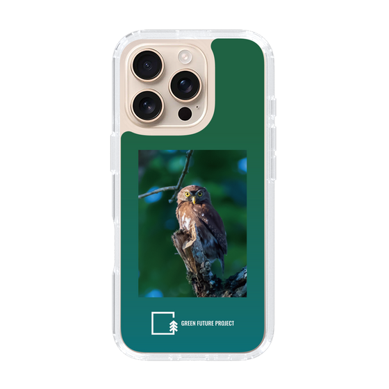 スリムプロテクションケース［ Green Future Project - Ferruginous Pygmy Owl ］