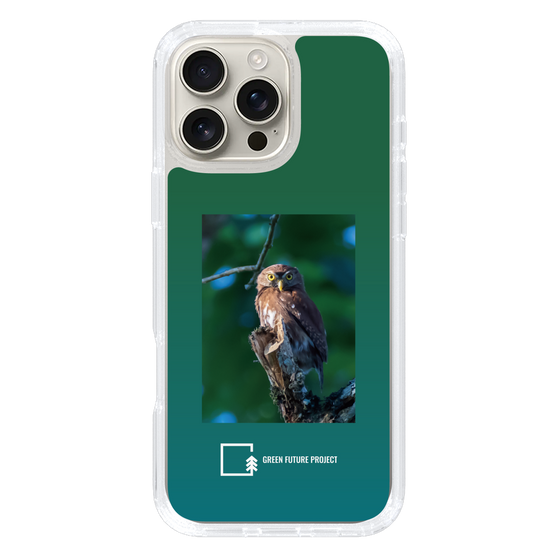 スリムプロテクションケース［ Green Future Project - Ferruginous Pygmy Owl ］