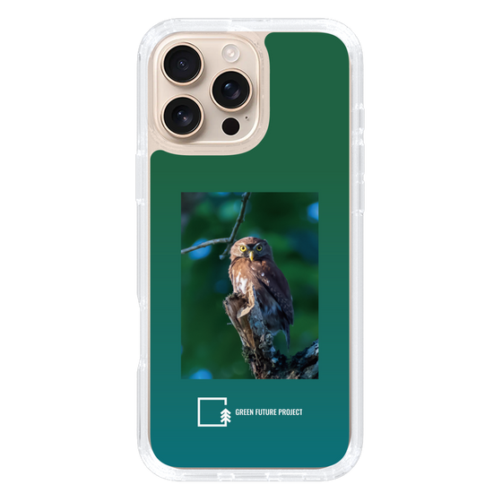 スリムプロテクションケース［ Green Future Project - Ferruginous Pygmy Owl ］