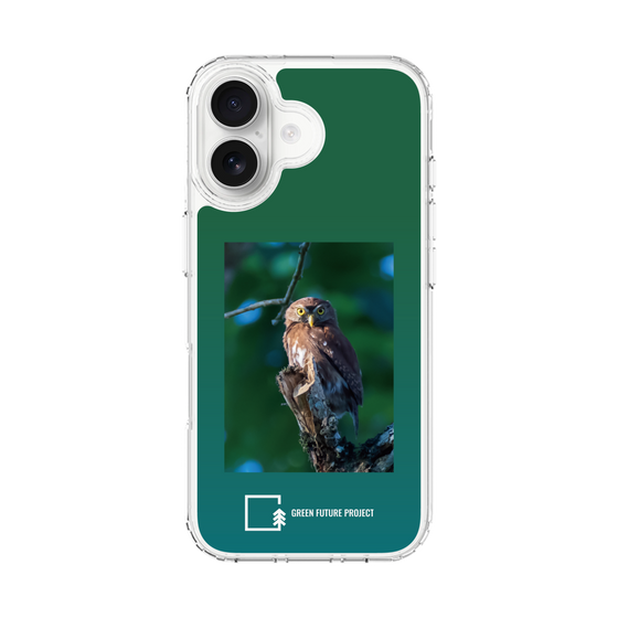 スリムプロテクションケース［ Green Future Project - Ferruginous Pygmy Owl ］