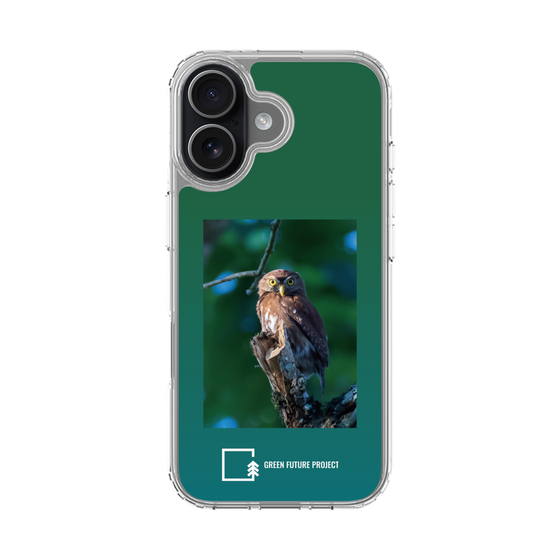 スリムプロテクションケース［ Green Future Project - Ferruginous Pygmy Owl ］