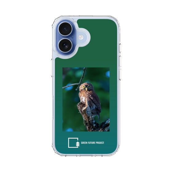 スリムプロテクションケース［ Green Future Project - Ferruginous Pygmy Owl ］