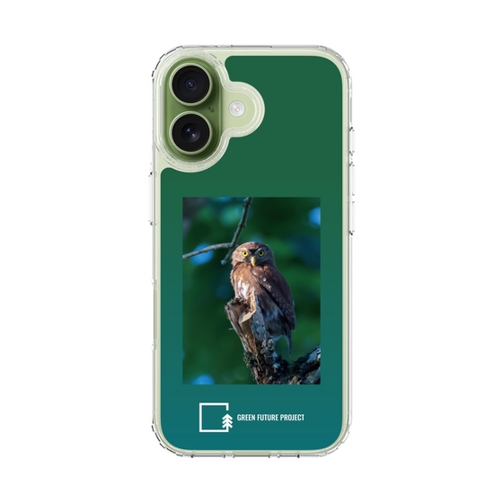 スリムプロテクションケース［ Green Future Project - Ferruginous Pygmy Owl ］