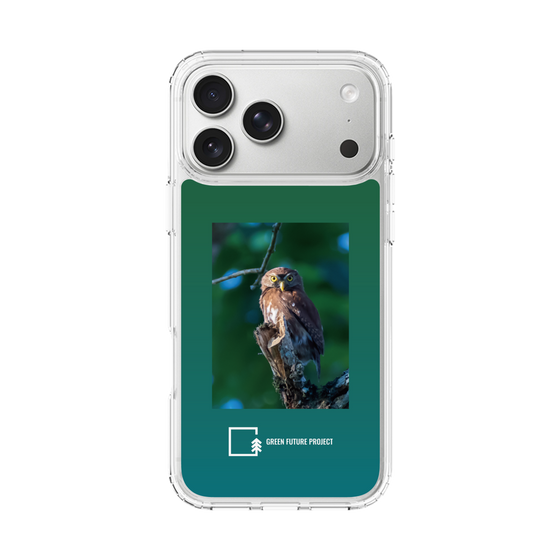 スリムプロテクションケース［ Green Future Project - Ferruginous Pygmy Owl ］