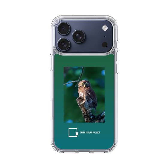 スリムプロテクションケース［ Green Future Project - Ferruginous Pygmy Owl ］