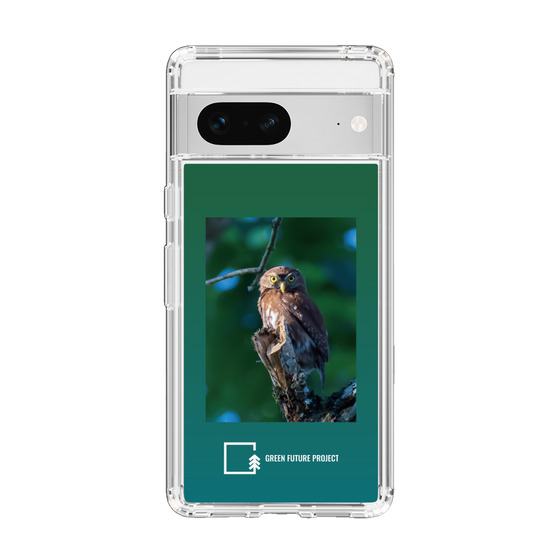 スリムプロテクションケース［ Green Future Project - Ferruginous Pygmy Owl ］