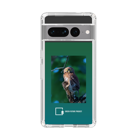 スリムプロテクションケース［ Green Future Project - Ferruginous Pygmy Owl ］