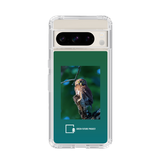 スリムプロテクションケース［ Green Future Project - Ferruginous Pygmy Owl ］
