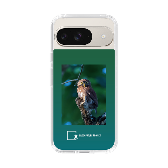 スリムプロテクションケース［ Green Future Project - Ferruginous Pygmy Owl ］