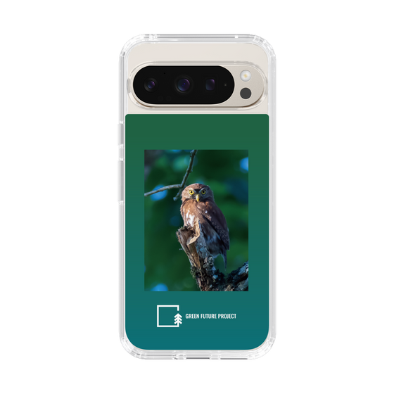 スリムプロテクションケース［ Green Future Project - Ferruginous Pygmy Owl ］