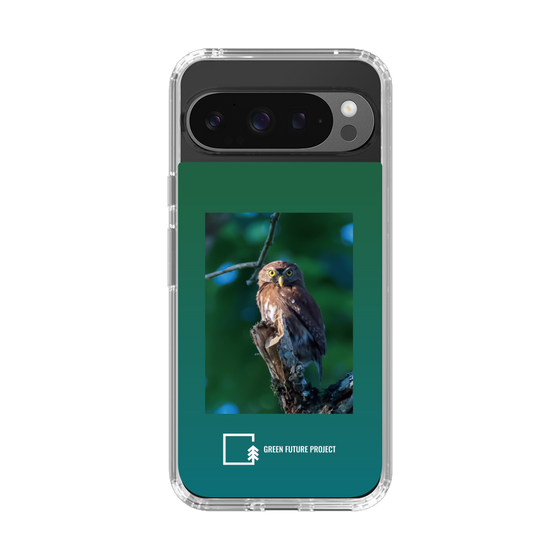 スリムプロテクションケース［ Green Future Project - Ferruginous Pygmy Owl ］