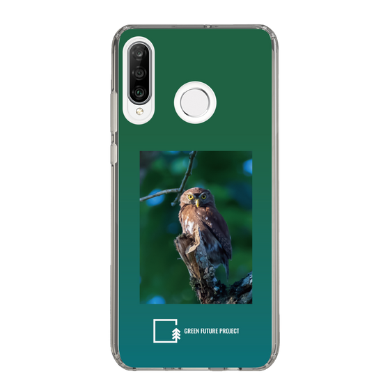 スリムプロテクションケース［ Green Future Project - Ferruginous Pygmy Owl ］