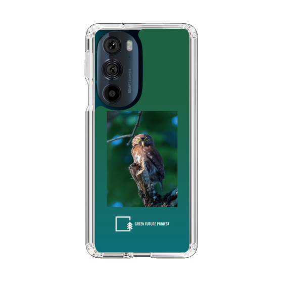 スリムプロテクションケース［ Green Future Project - Ferruginous Pygmy Owl ］