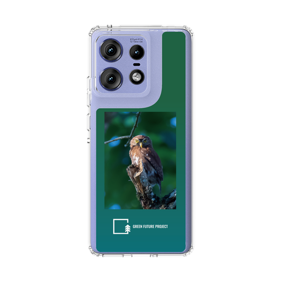 スリムプロテクションケース［ Green Future Project - Ferruginous Pygmy Owl ］