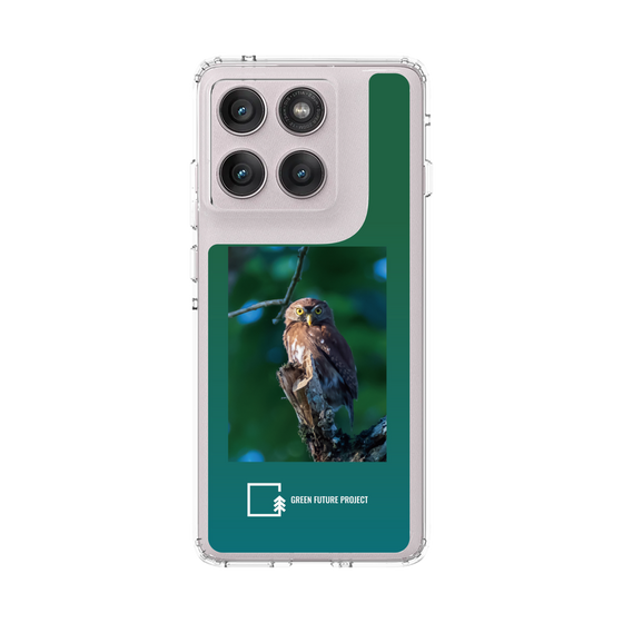 スリムプロテクションケース［ Green Future Project - Ferruginous Pygmy Owl ］