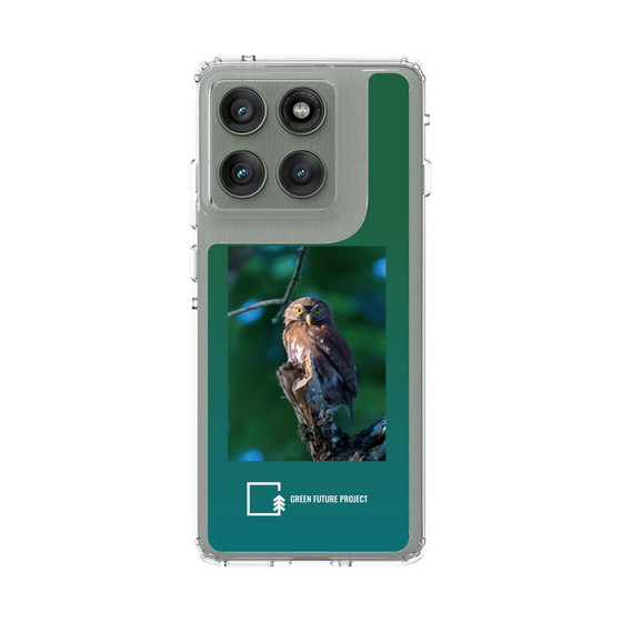 スリムプロテクションケース［ Green Future Project - Ferruginous Pygmy Owl ］