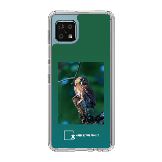 スリムプロテクションケース［ Green Future Project - Ferruginous Pygmy Owl ］