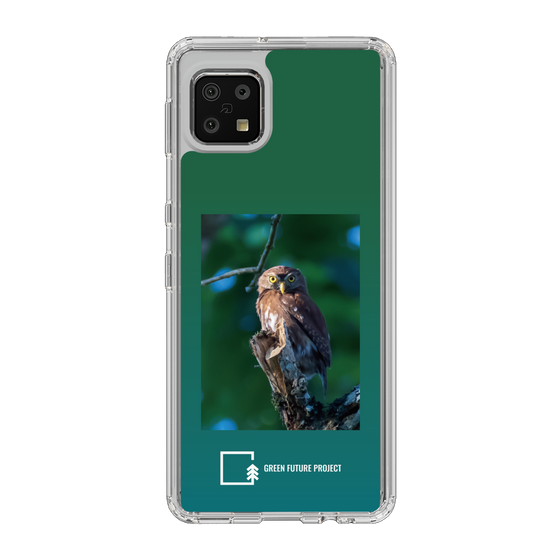 スリムプロテクションケース［ Green Future Project - Ferruginous Pygmy Owl ］