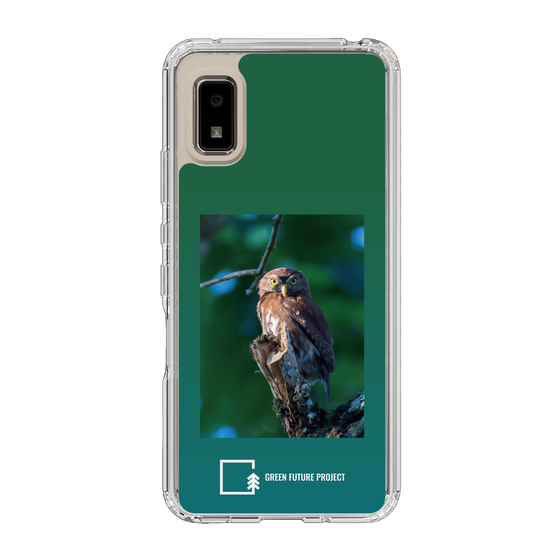 スリムプロテクションケース［ Green Future Project - Ferruginous Pygmy Owl ］