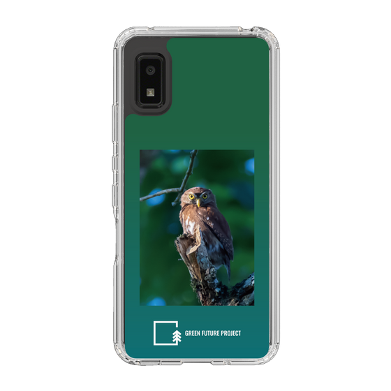 スリムプロテクションケース［ Green Future Project - Ferruginous Pygmy Owl ］