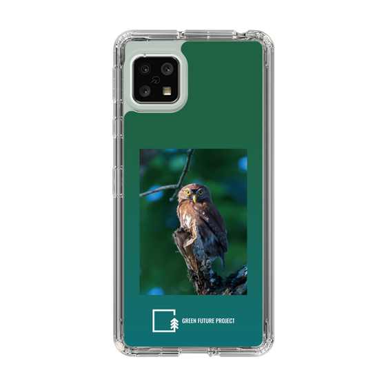 スリムプロテクションケース［ Green Future Project - Ferruginous Pygmy Owl ］
