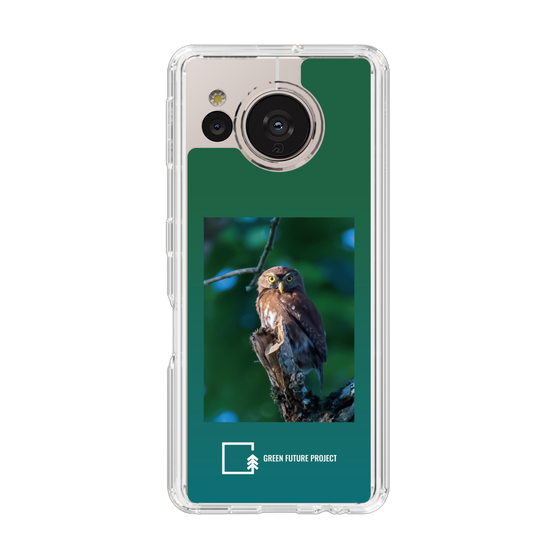 スリムプロテクションケース［ Green Future Project - Ferruginous Pygmy Owl ］