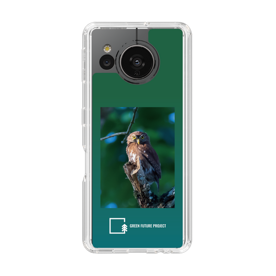 スリムプロテクションケース［ Green Future Project - Ferruginous Pygmy Owl ］